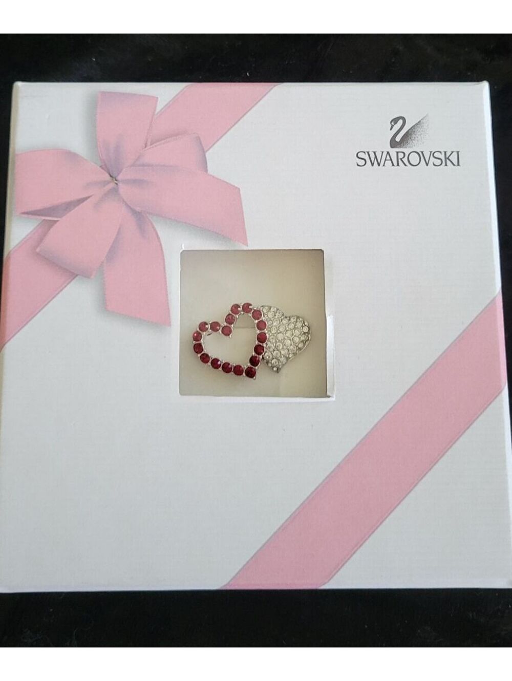 Swarovski Power of Love Brooch/Pin in Original Box (NOS-NWT)